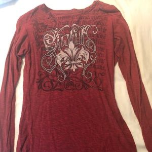 Long-sleeved Sinful t-shirt